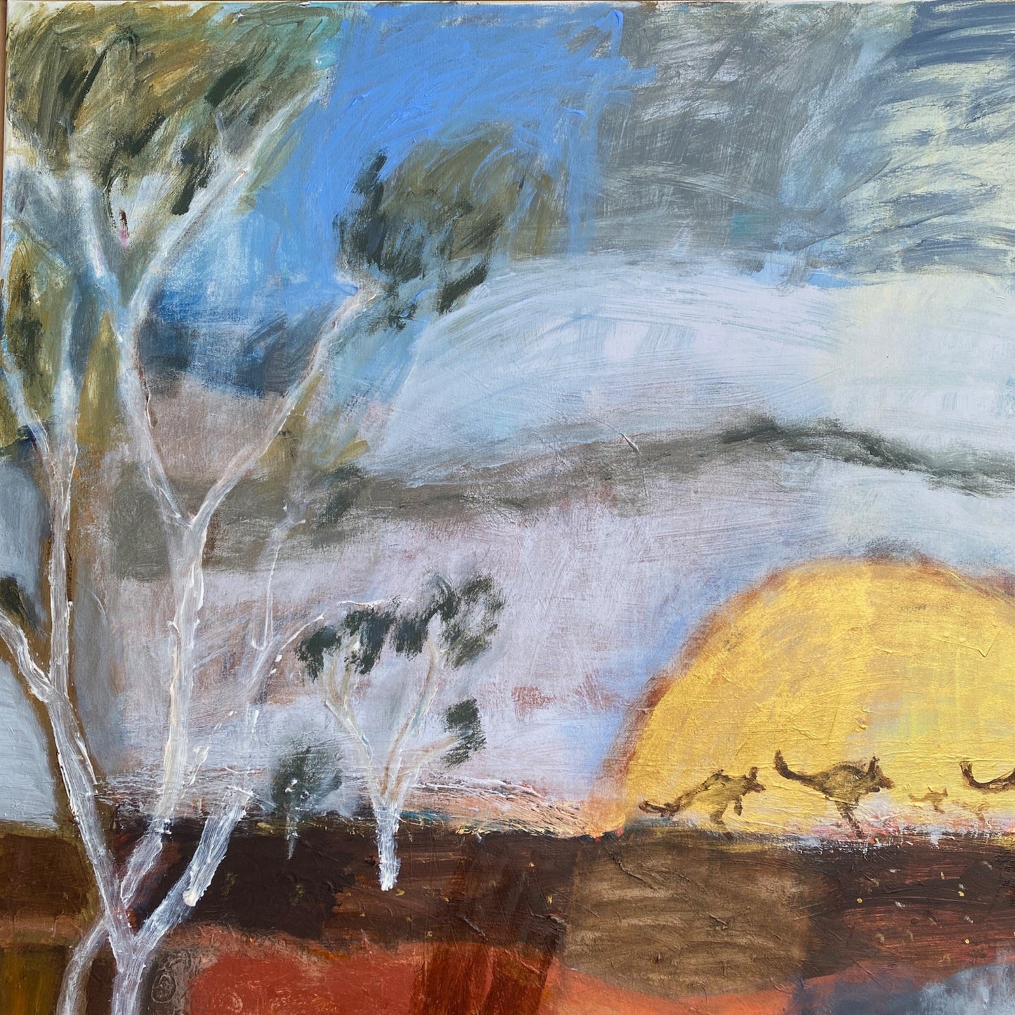 Rhythm Of The Mob - Original Art - Gold Coast Gallery Of ArtGreta Hounslow