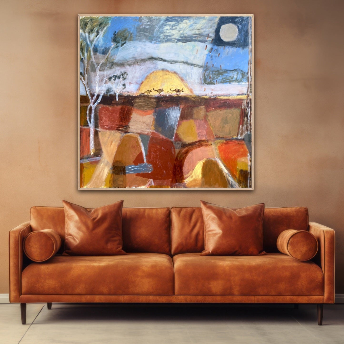 Rhythm Of The Mob - Original Art - Gold Coast Gallery Of ArtGreta Hounslow