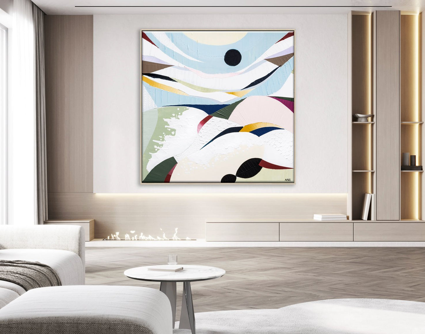 Rip Curl Bells Beach – Original Abstract Painting by Ani Ipradjian - Gold Coast Gallery Of ArtAni Ipradjian