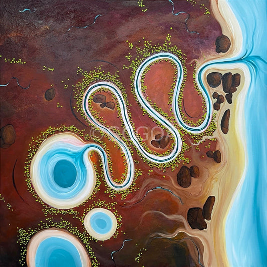 Rivers Remember - Gold Coast Gallery Of ArtTania Chanter