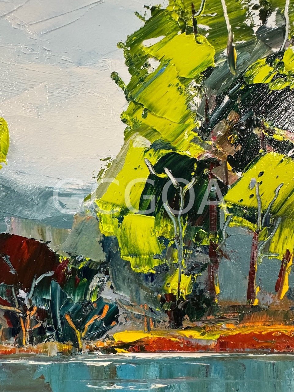 Riverside - Plein Air - Gold Coast Gallery Of ArtHilly Coufreur