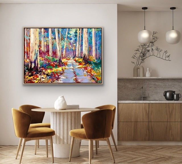 Road through the Forest 10 - Original Art - Gold Coast Gallery Of ArtJos Coufreur