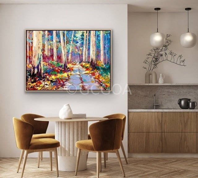 Road through the Forest 10 - Original Art - Gold Coast Gallery Of Artjos coufreur