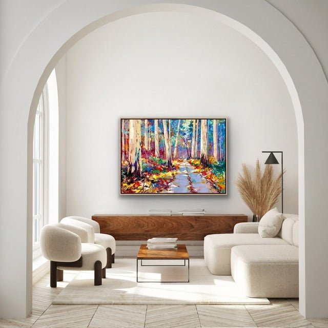 Road through the Forest 10 - Original Art - Gold Coast Gallery Of ArtJos Coufreur