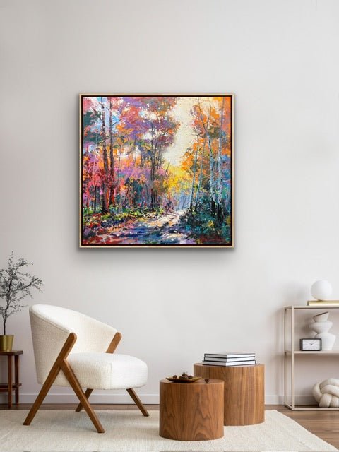 Road through the Forest 11 - Original Art - Gold Coast Gallery Of ArtJos Coufreur