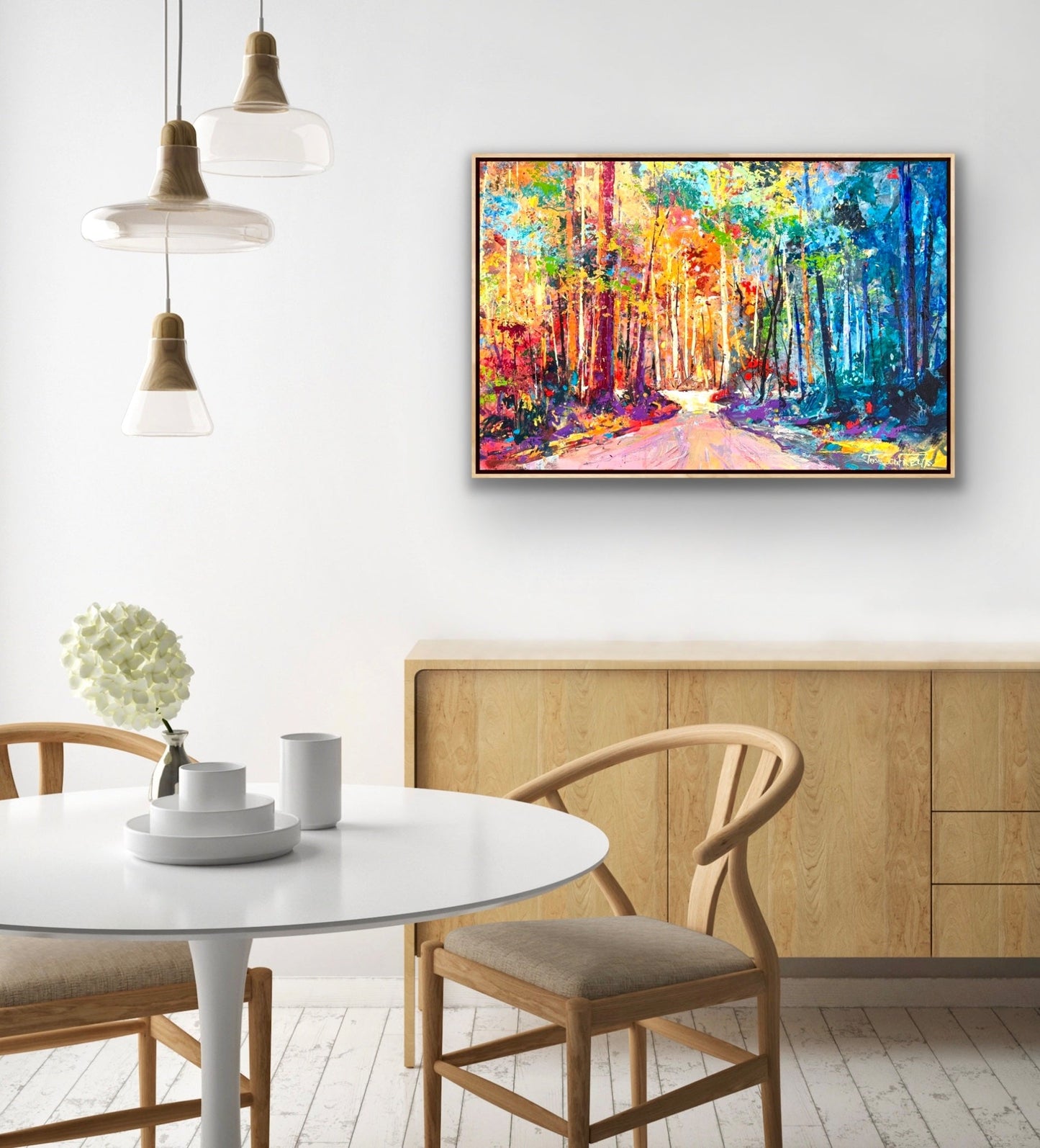 Road through the Forest 12 - Original Art - Gold Coast Gallery Of ArtJos Coufreur