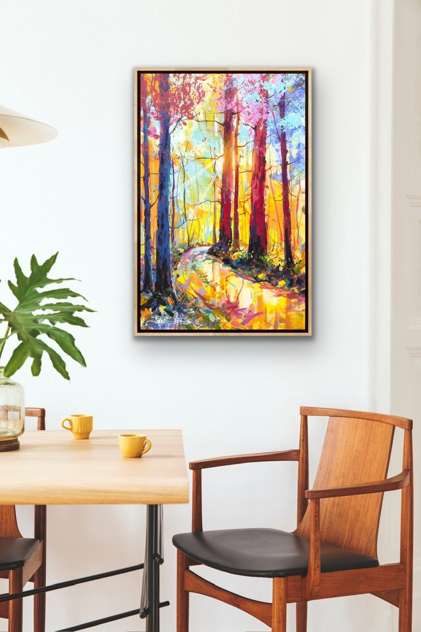 Road through the Forest 14 - Original Art - Gold Coast Gallery Of ArtJos Coufreur