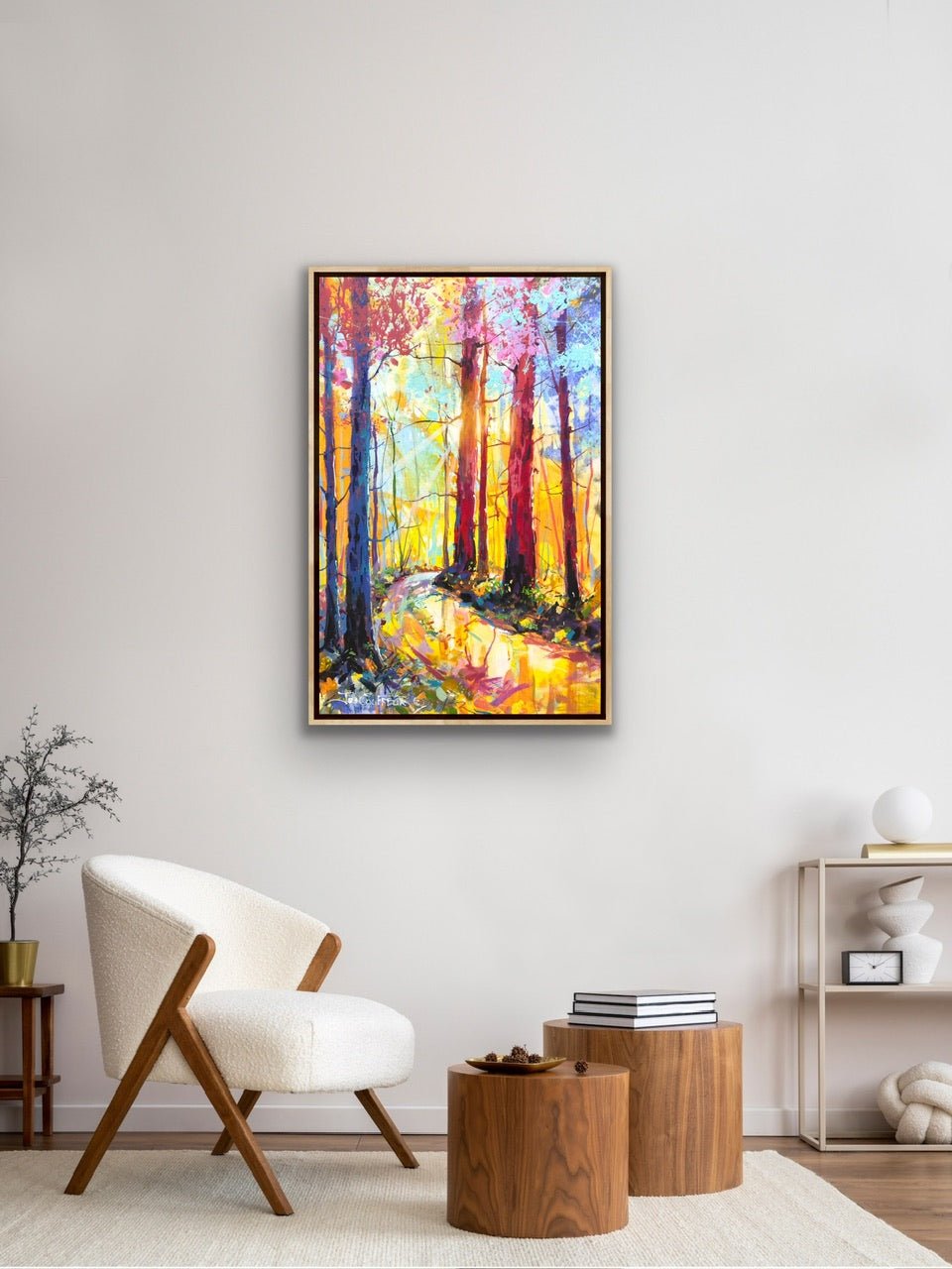 Road through the Forest 14 - Original Art - Gold Coast Gallery Of ArtJos Coufreur