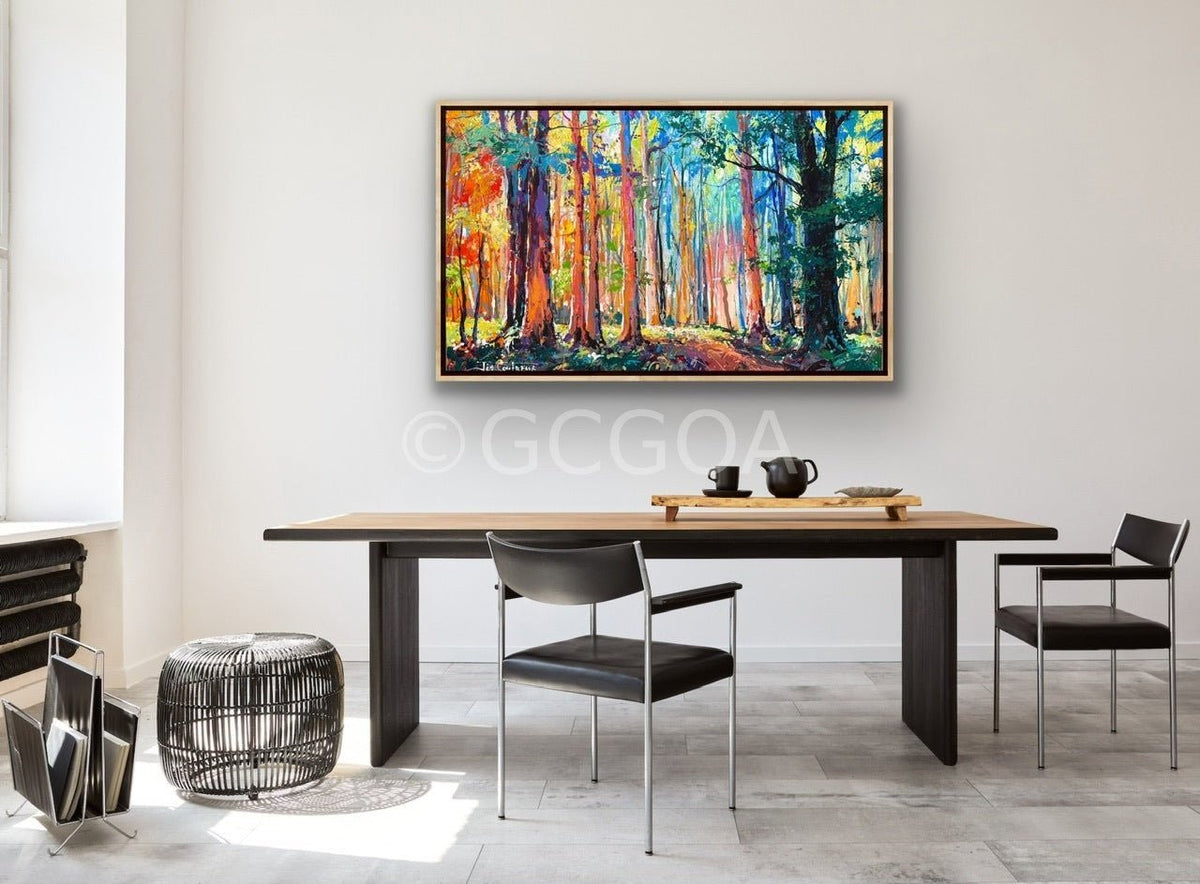 Road through the Forest 14 - Original Art - Gold Coast Gallery Of ArtJos Coufreur