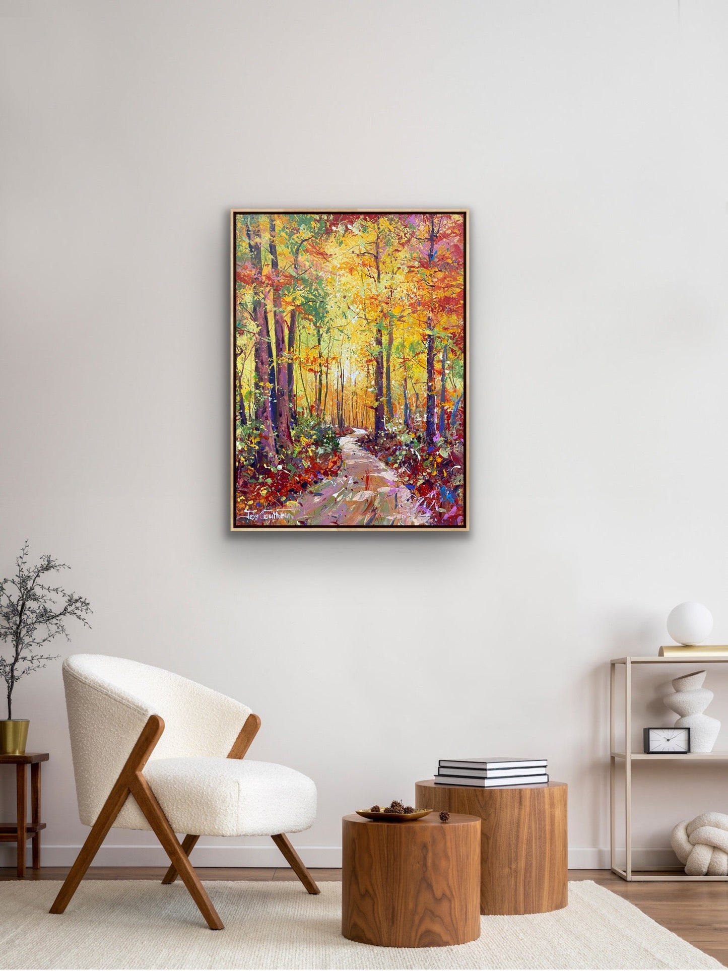 Road through the Forest 5 - Original Art - Gold Coast Gallery Of ArtJos Coufreur