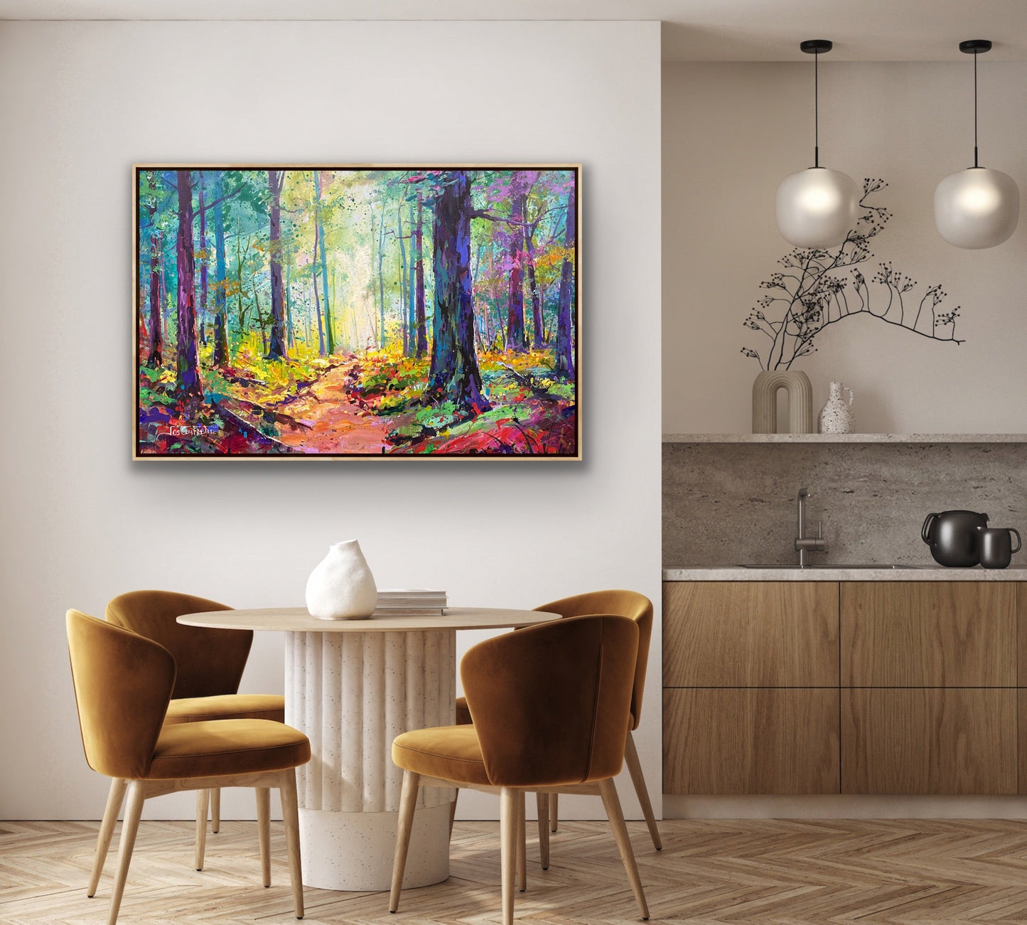 Road through the Forest 6 - Original Art - Gold Coast Gallery Of ArtJos Coufreur