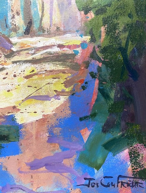 Road through the Forest 9 - Original Art - Gold Coast Gallery Of ArtJos Coufreur