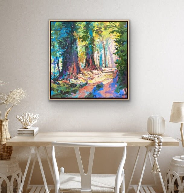Road through the Forest 9 - Original Art - Gold Coast Gallery Of ArtJos Coufreur
