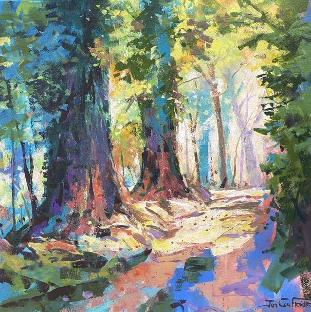Road through the Forest 9 - Original Art - Gold Coast Gallery Of ArtJos Coufreur
