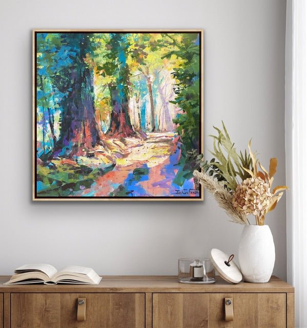 Road through the Forest 9 - Original Art - Gold Coast Gallery Of ArtJos Coufreur
