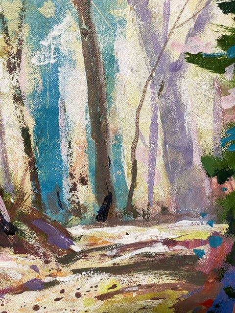 Road through the Forest 9 - Original Art - Gold Coast Gallery Of ArtJos Coufreur