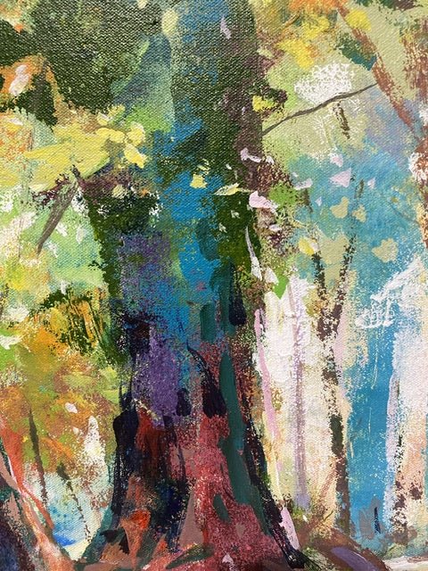 Road through the Forest 9 - Original Art - Gold Coast Gallery Of ArtJos Coufreur