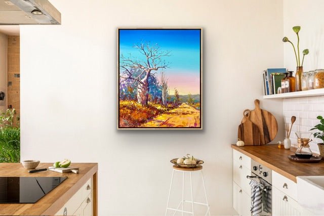 Road through the Outback 3 - Original Art - Gold Coast Gallery Of ArtJos Coufreur