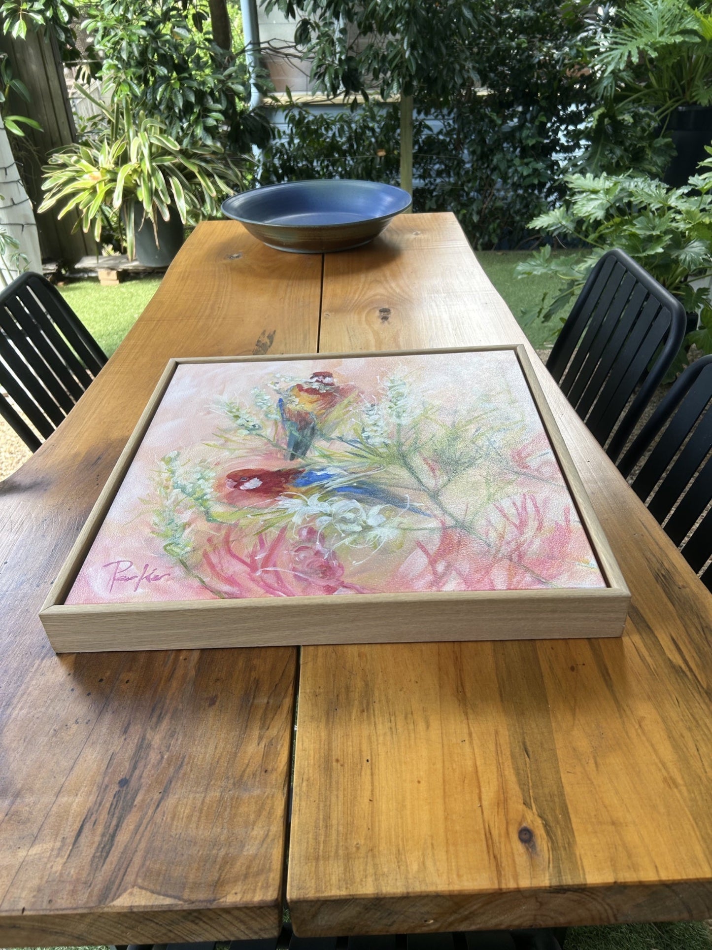 Rosellas and Grevillea - Gold Coast Gallery Of ArtDeb Parker Artist