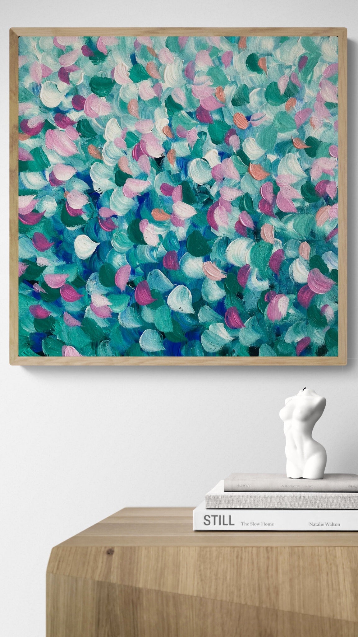 Roses in the Meadow - Original Art - Gold Coast Gallery Of ArtKatherine Spiller