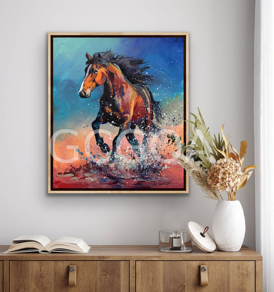 Running Horse 2 - Gold Coast Gallery Of ArtJos Coufreur