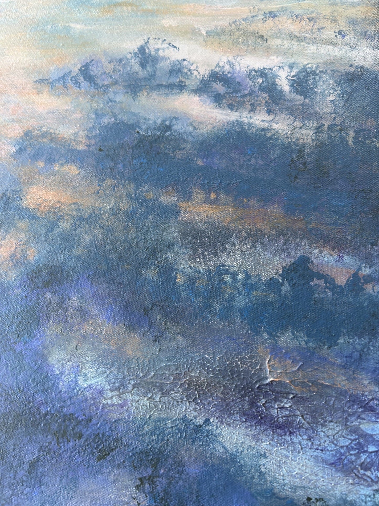 Salt Bush Country Evening - Gold Coast Gallery Of ArtDeb Parker Artist