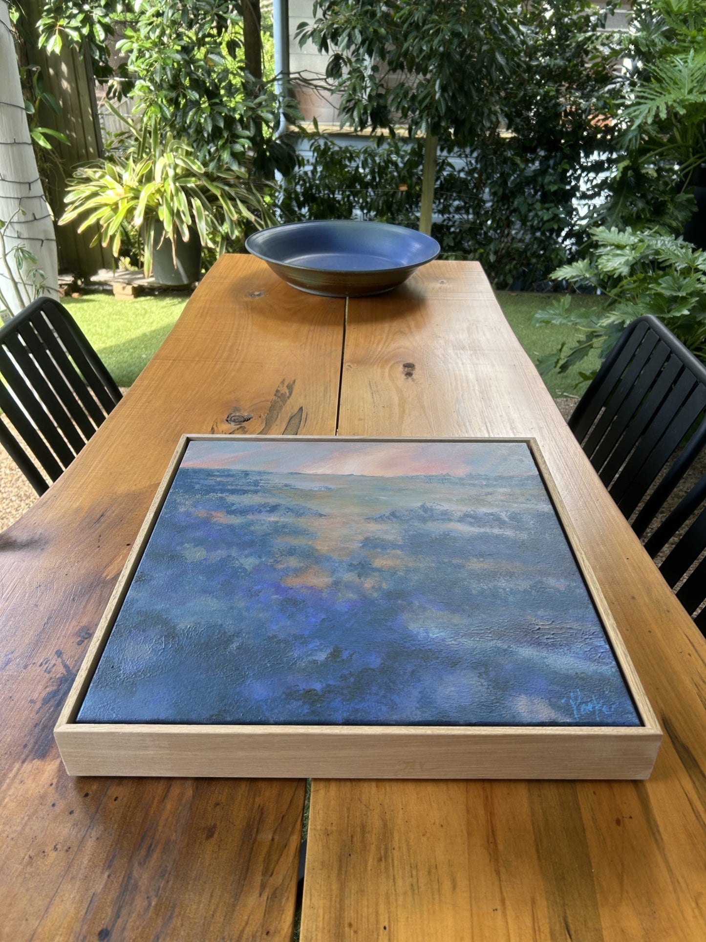 Salt Bush Country Evening - Gold Coast Gallery Of ArtDeb Parker Artist
