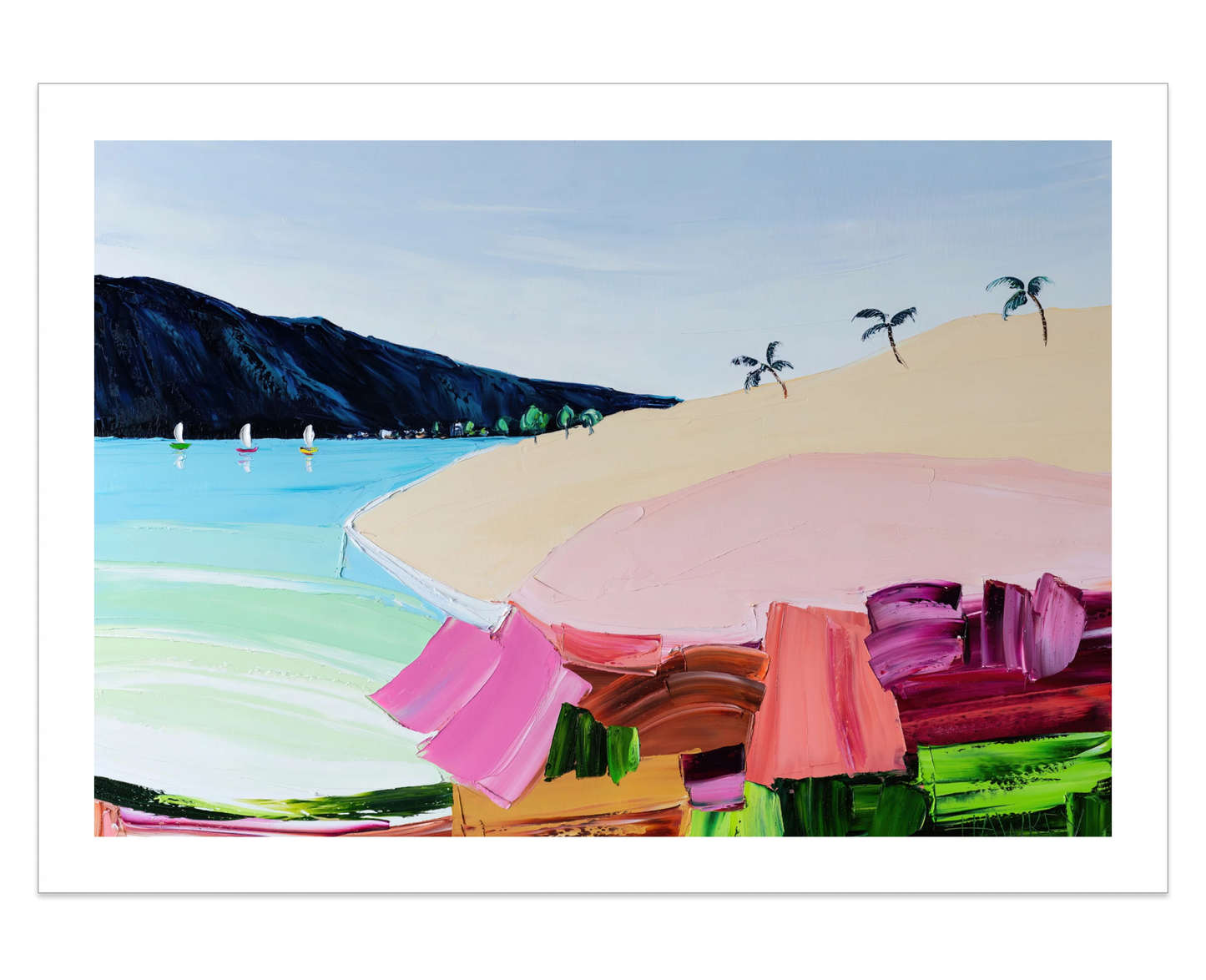 Sandy Point 3 - Fine Art Print - Gold Coast Gallery Of ArtAngela Hawkey