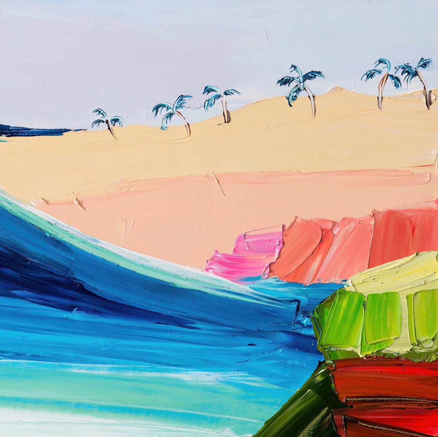 Sandy Point - Fine Art Print - Gold Coast Gallery Of ArtAngela Hawkey