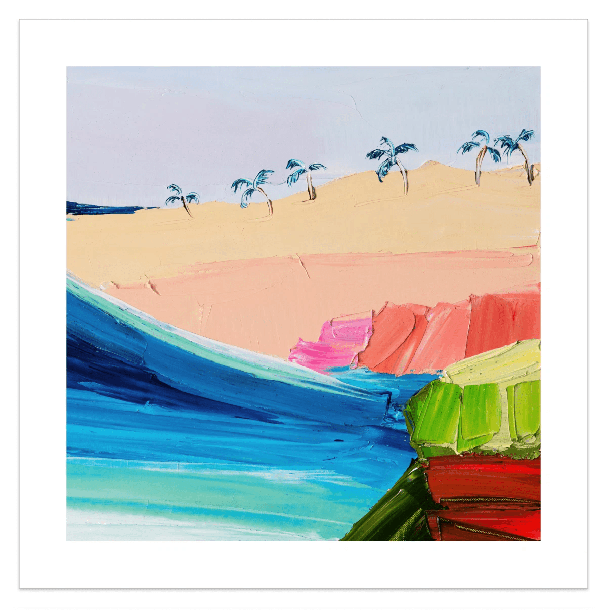 Sandy Point - Fine Art Print - Gold Coast Gallery Of ArtAngela Hawkey