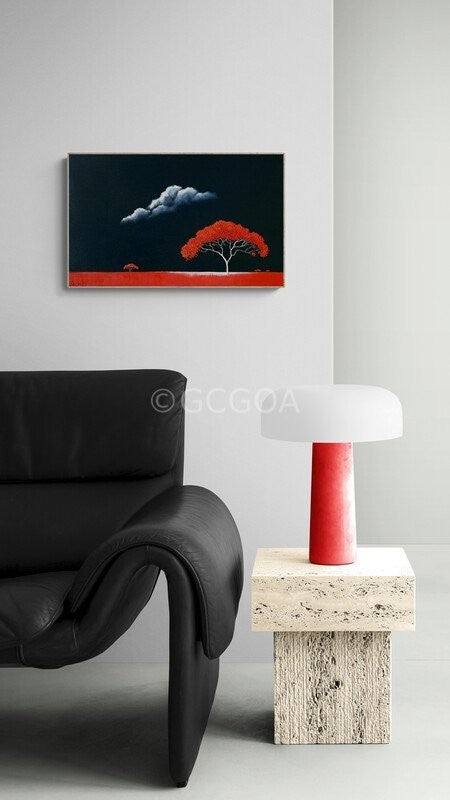 Savanna Night - Gold Coast Gallery Of ArtLucinda Leveille