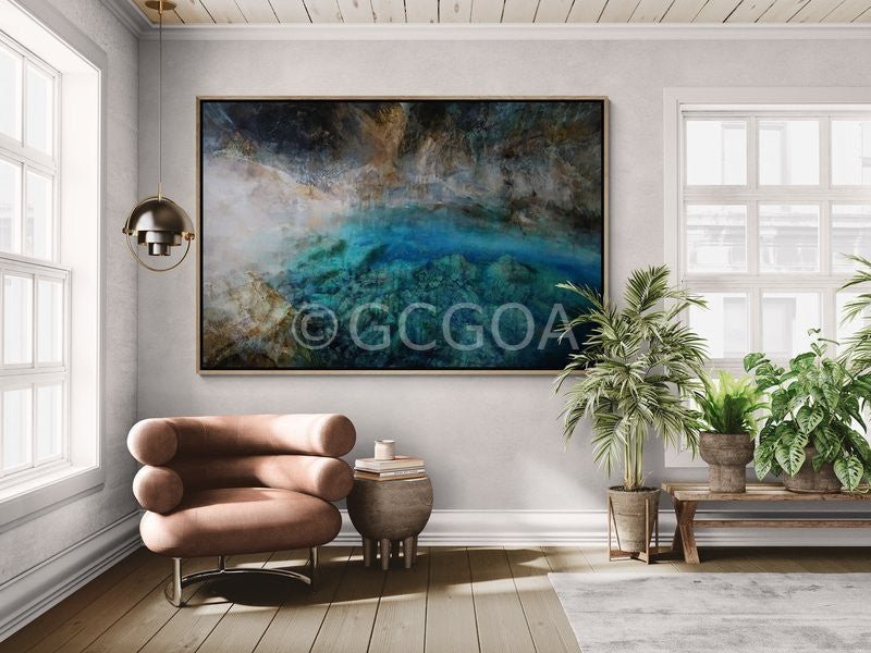 Sea Blue - Gold Coast Gallery Of ArtPatricia Walsh
