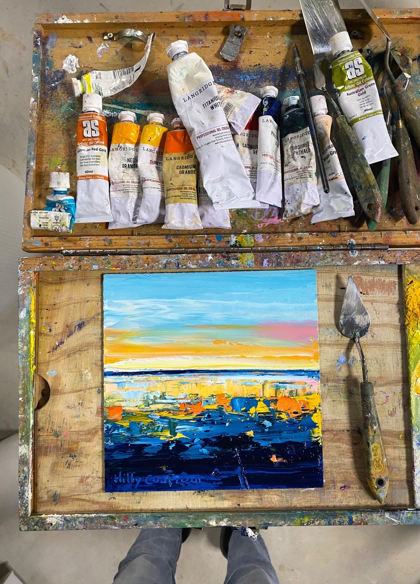 Seascape 15 - Gold Coast Gallery Of ArtHilly Coufreur