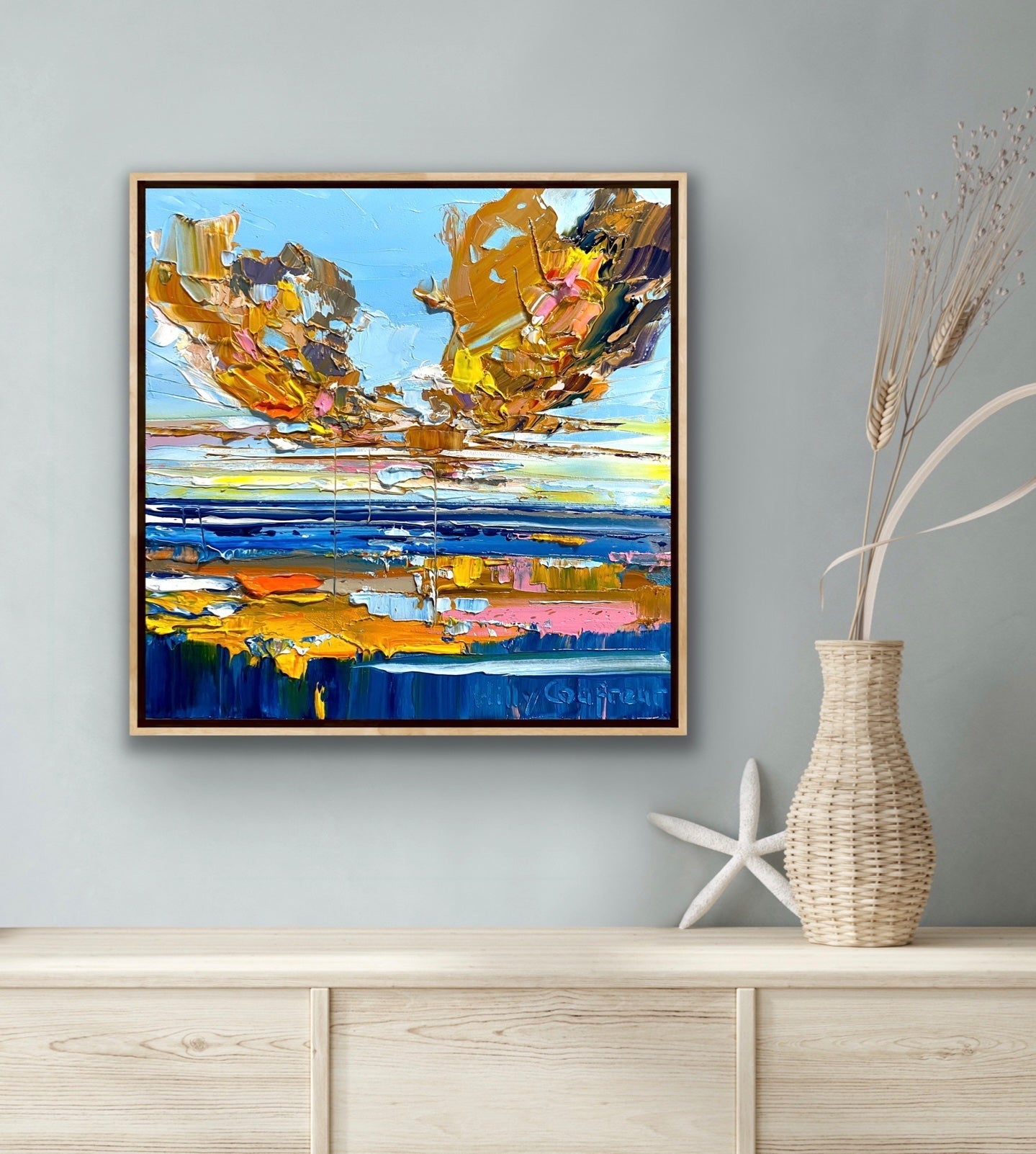 Seascape 17 - Gold Coast Gallery Of ArtHilly Coufreur