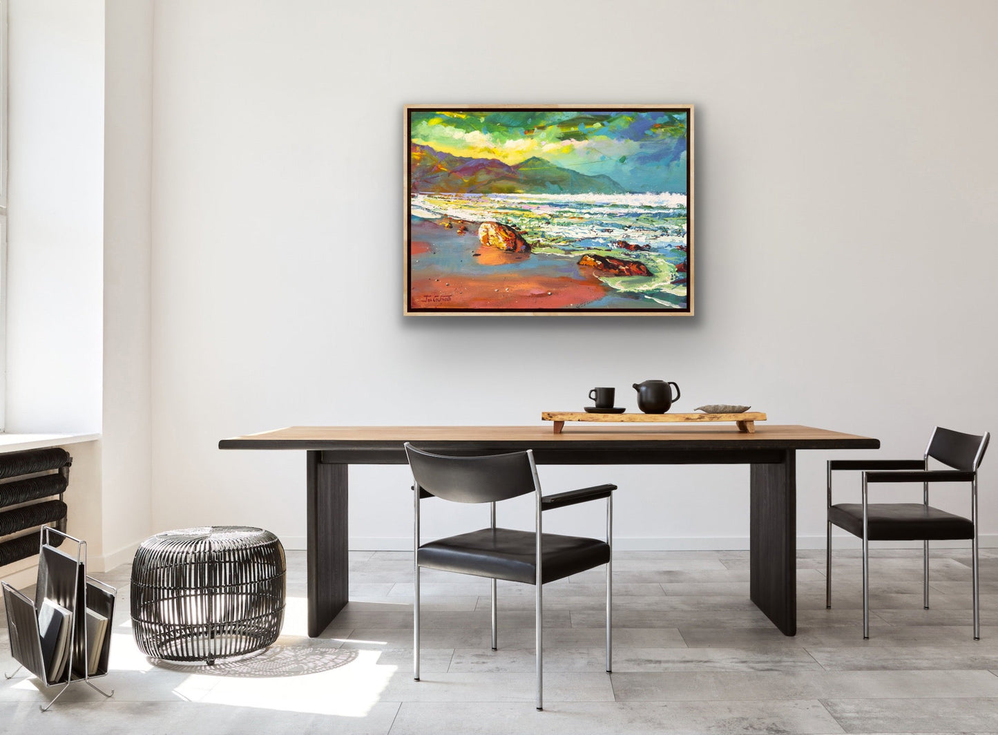 Seascape 3 - Ocean Strand Western Cape, South Africa - Original Art - Gold Coast Gallery Of ArtJos Coufreur