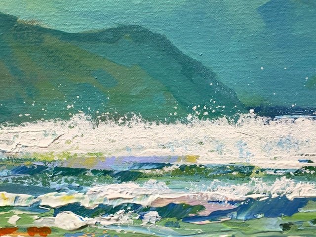 Seascape 3 - Ocean Strand Western Cape, South Africa - Original Art - Gold Coast Gallery Of ArtJos Coufreur