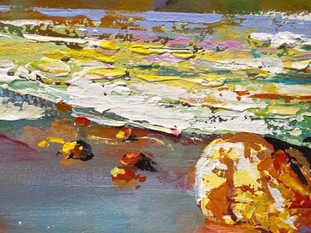 Seascape 3 - Ocean Strand Western Cape, South Africa - Original Art - Gold Coast Gallery Of ArtJos Coufreur