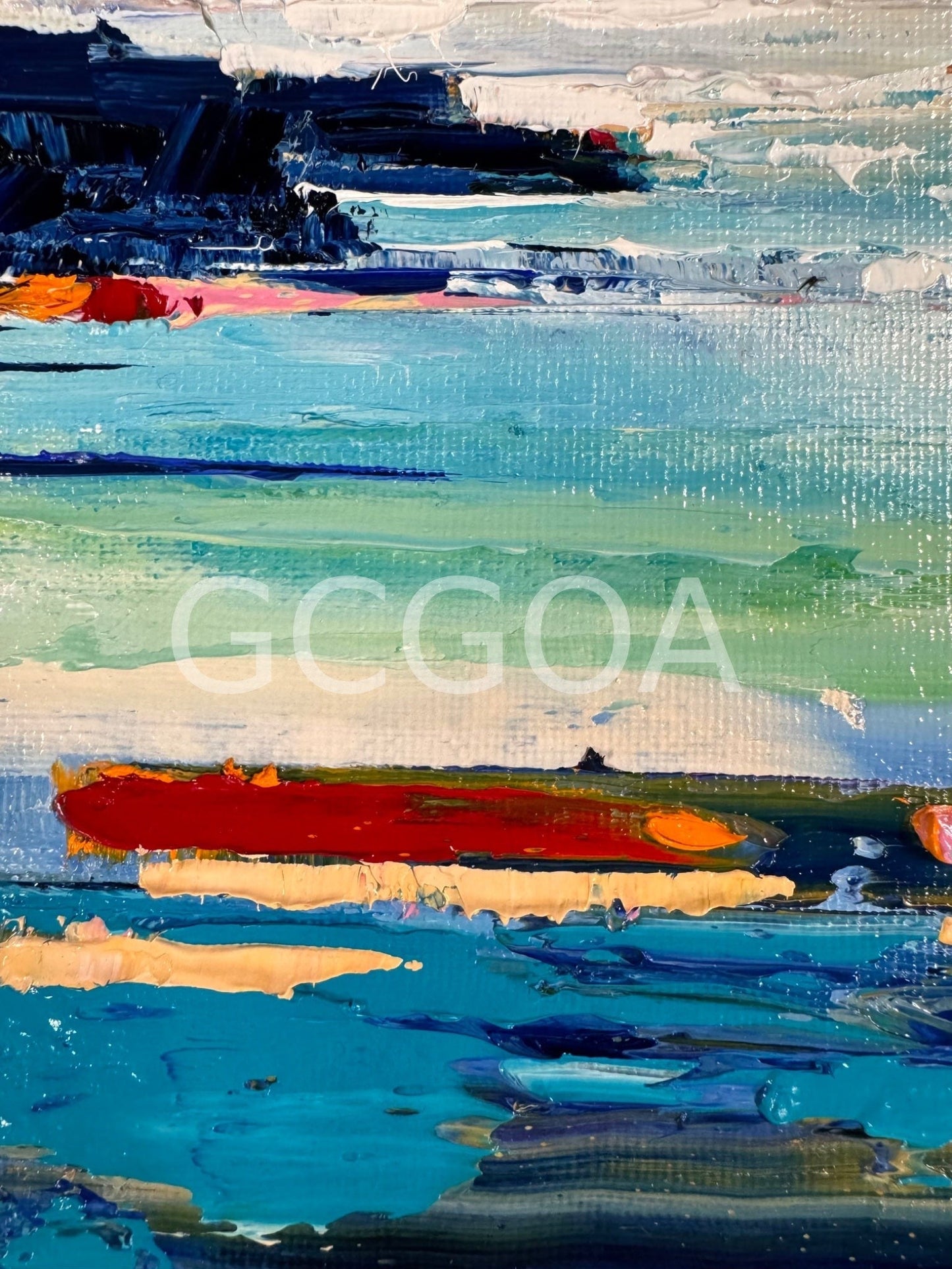 Seascape 80 - Gold Coast Gallery Of ArtHilly Coufreur