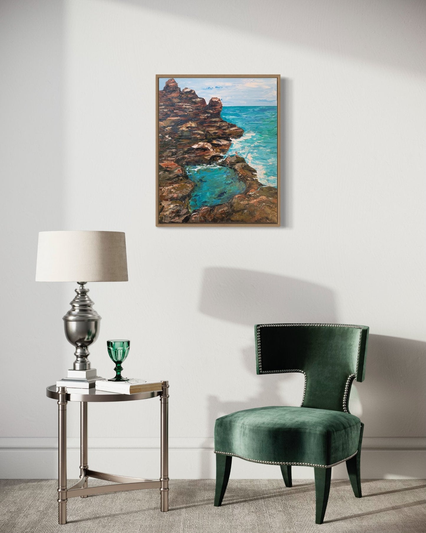 Seaside reflections - Original Art - Gold Coast Gallery Of ArtAnjana Rai