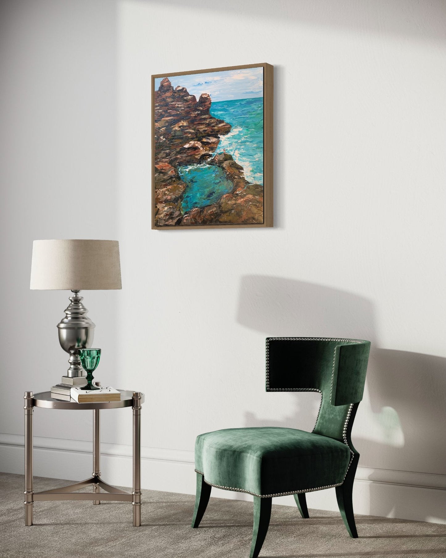 Seaside reflections - Original Art - Gold Coast Gallery Of ArtAnjana Rai