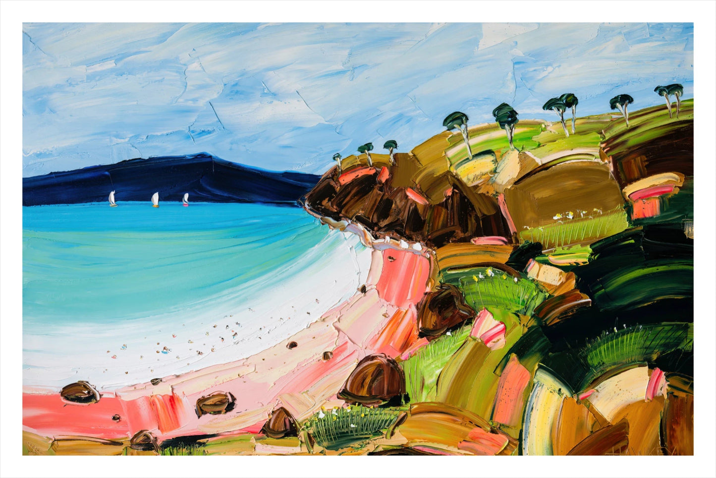 Seaside Wonder - Fine Art Print - Gold Coast Gallery Of ArtAngela Hawkey