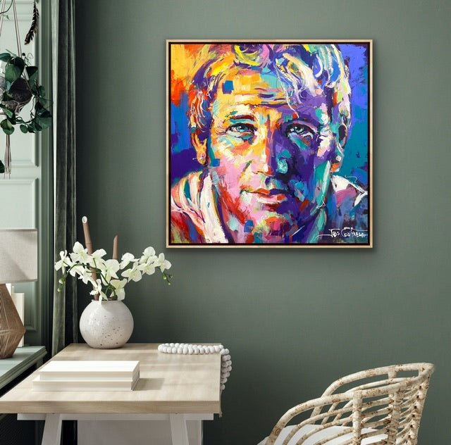 Shane Warne - Original Art - Gold Coast Gallery Of ArtJos Coufreur