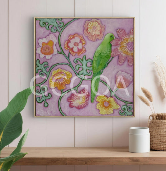Shy Little Parrot - Gold Coast Gallery Of ArtFiona Thorning