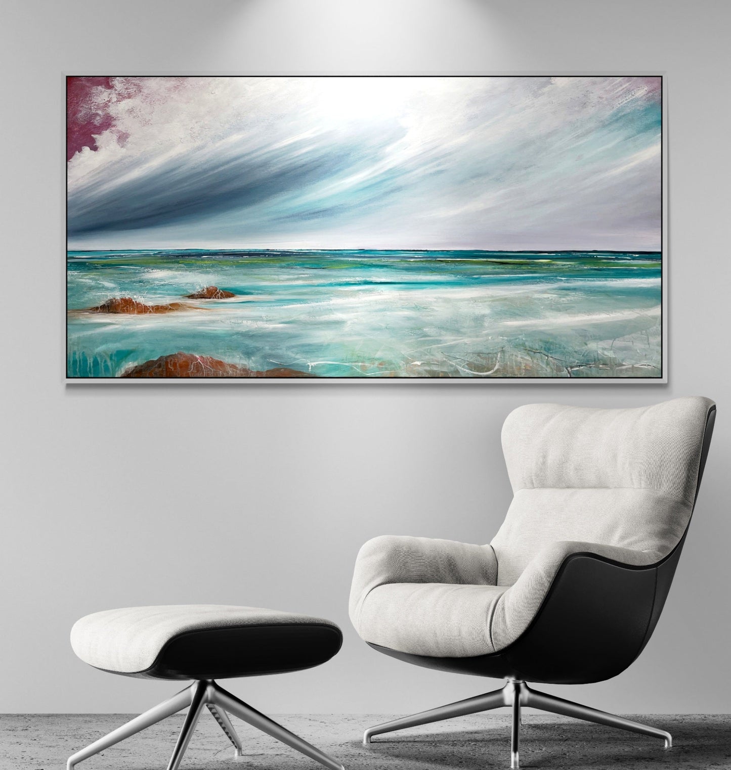 Soft Tides of an Evening Sky - Original Art - Gold Coast Gallery Of ArtTania Chanter