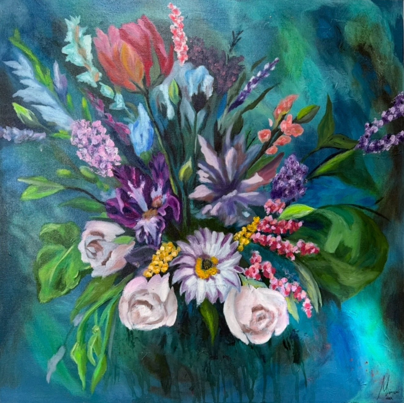 Spectrum of Spring - Gold Coast Gallery Of ArtMonica Maleck