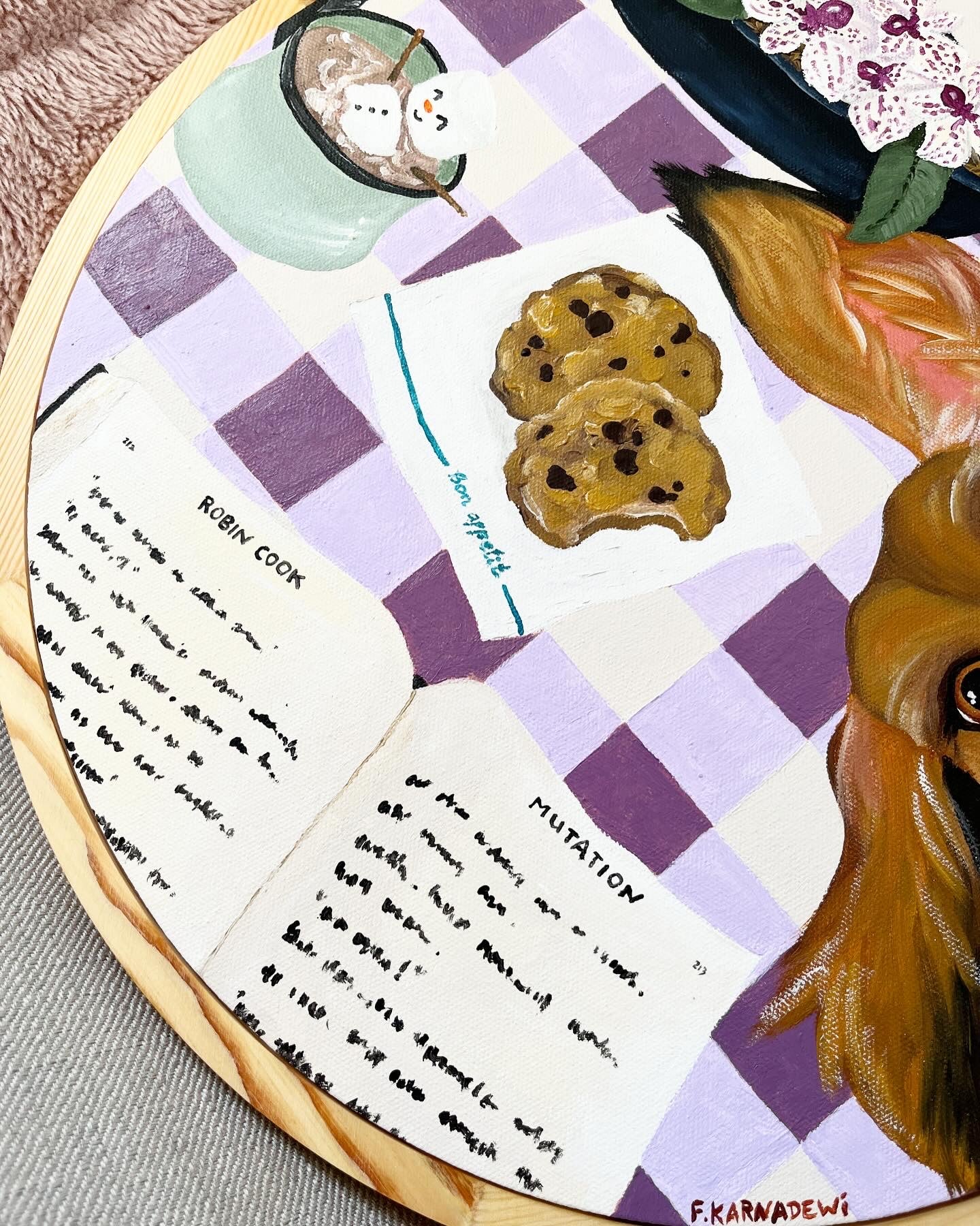 Spooky Cookie - Original Art - Gold Coast Gallery Of ArtFika Karnadewi