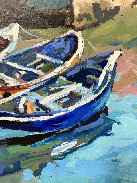 Staithes, Yorkshire UK - Original Art - Gold Coast Gallery Of ArtJos Coufreur