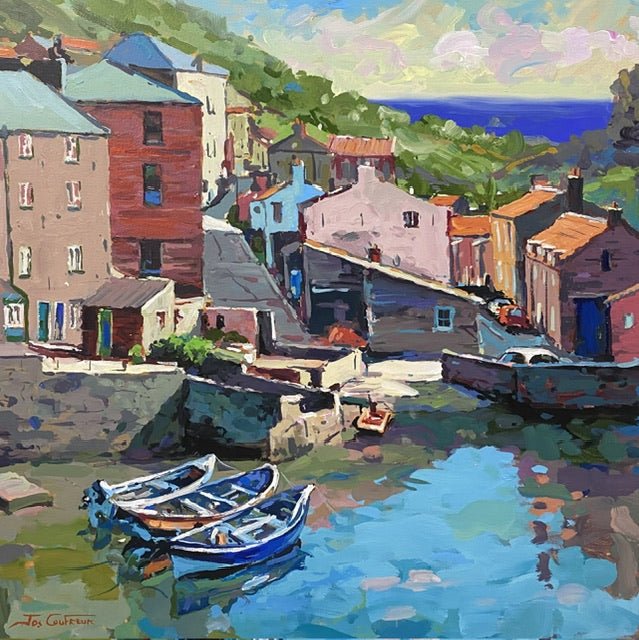 Staithes, Yorkshire UK - Original Art - Gold Coast Gallery Of ArtJos Coufreur