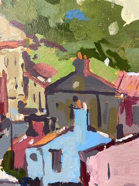 Staithes, Yorkshire UK - Original Art - Gold Coast Gallery Of ArtJos Coufreur
