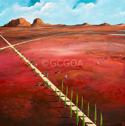 Standing At The Divide - Gold Coast Gallery Of ArtTania Chanter